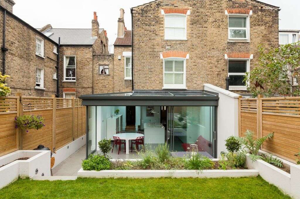 Wrap-around Home Extension for a property in Farnborough in the UK